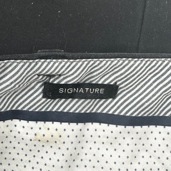 Talbots Women's Sz 4 Pant Signature Dress Slacks Two Back Pockets Black Preowned - Picture 6 of 14